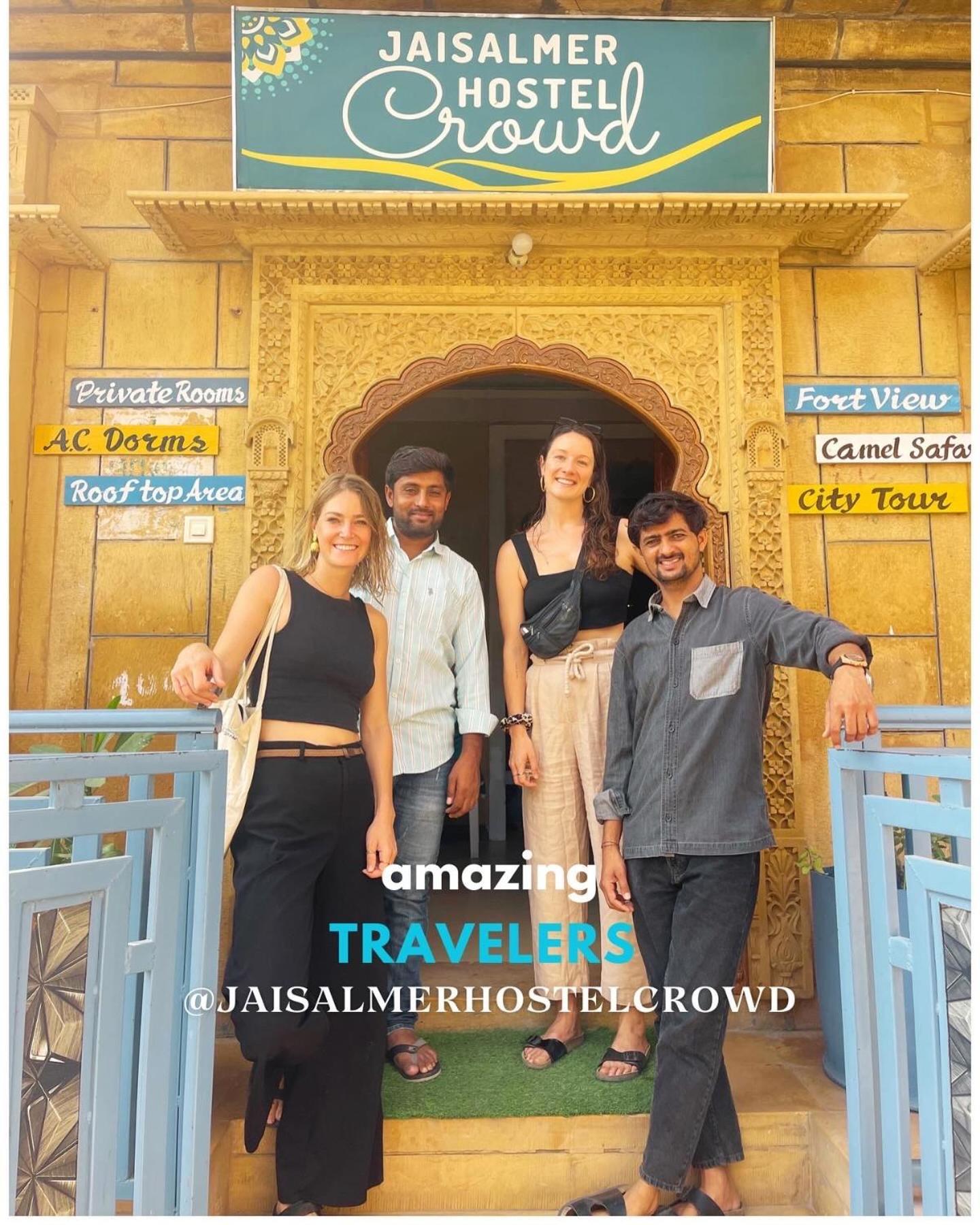 Jaisalmer Hostel Crowd 외부 사진